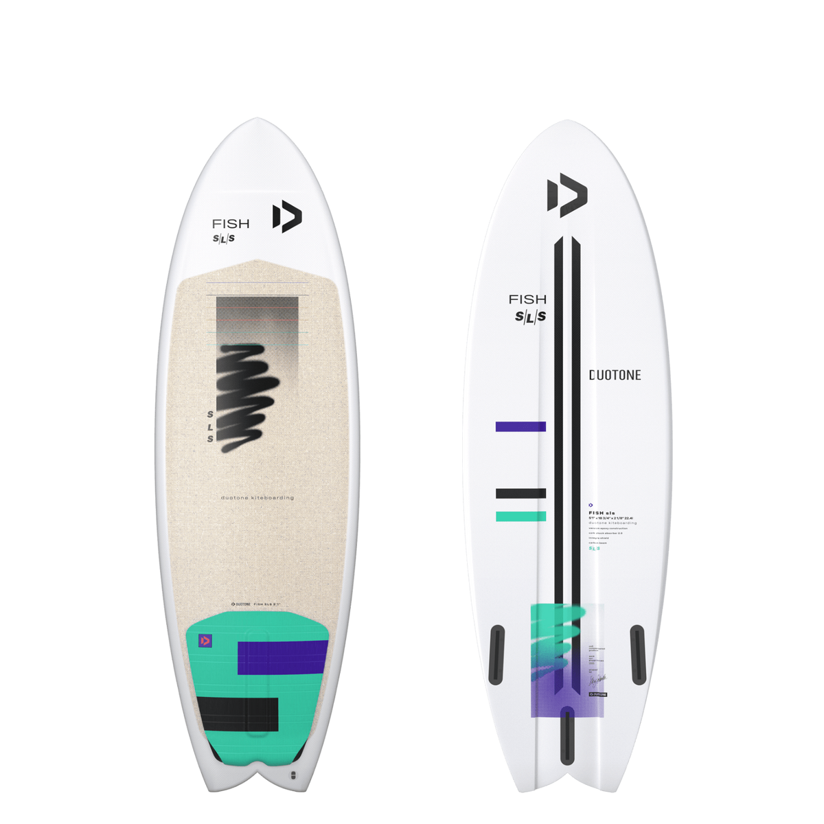 2023 / 2024 Duotone Fish SLS Kite Surfboard