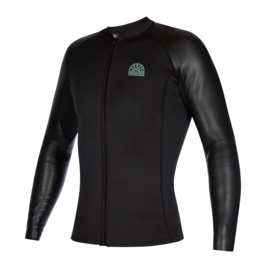 Mystic L/S Neoprene Vest Front Zip Men