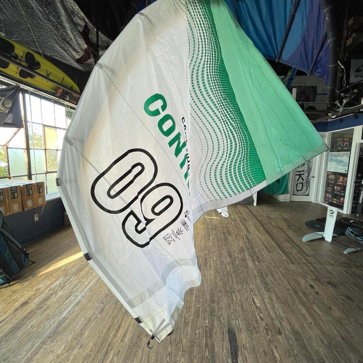 Demo 2021 Cabrinha Contra 9m One Strut Kite Only Used