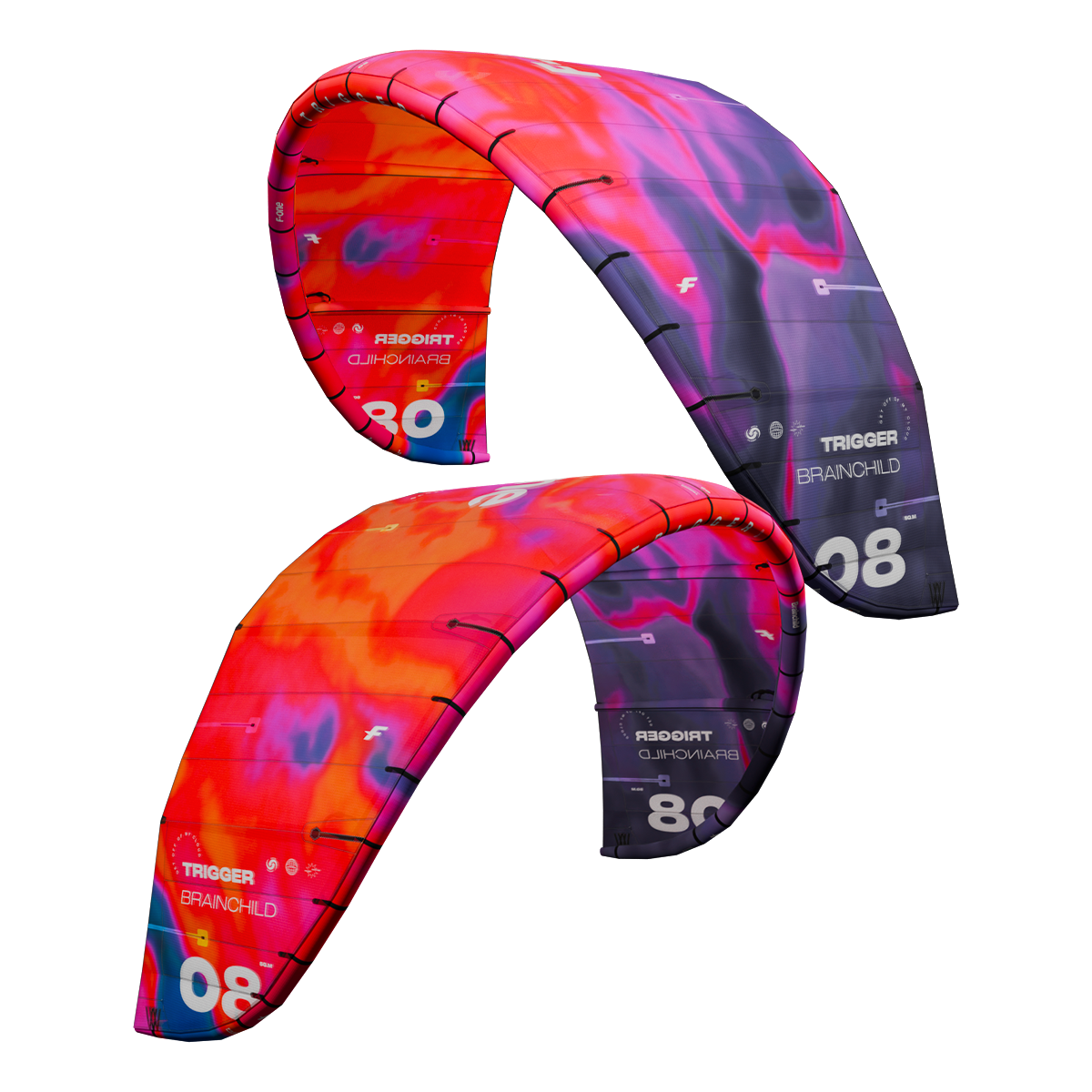 2025 F-One Trigger V2 Brainchild Kiteboarding Kite