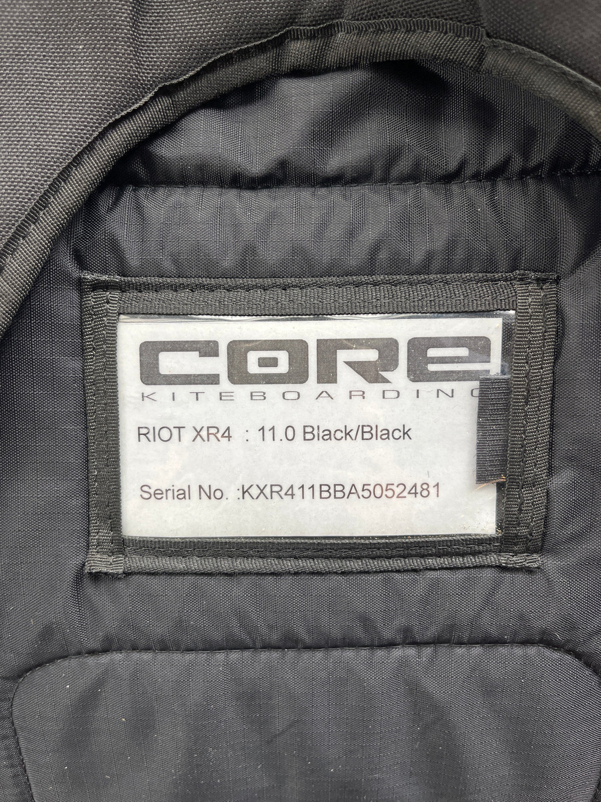 DEMO CORE XR4 11M KITESURFING KITE ONLY USED
