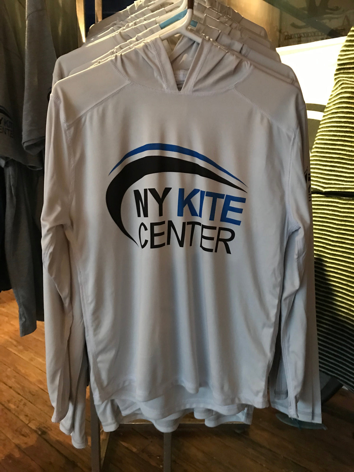 NY Kite Center UV Hoody Shirt