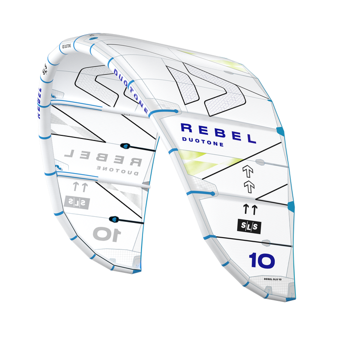 2025 Duotone Rebel SLS Concept Blue Kiteboarding Kite