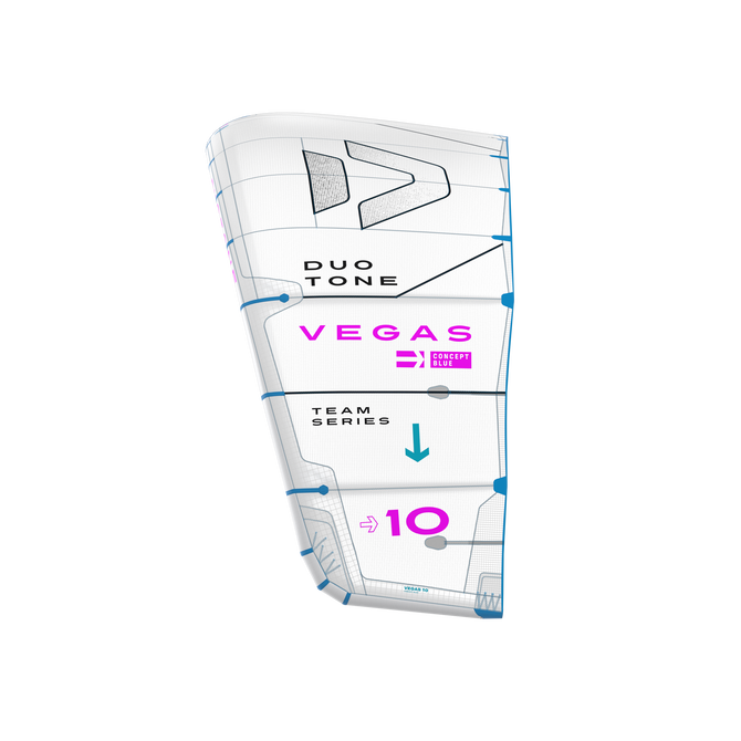 2025 Duotone Vegas Concept Blue Kiteboarding Kite