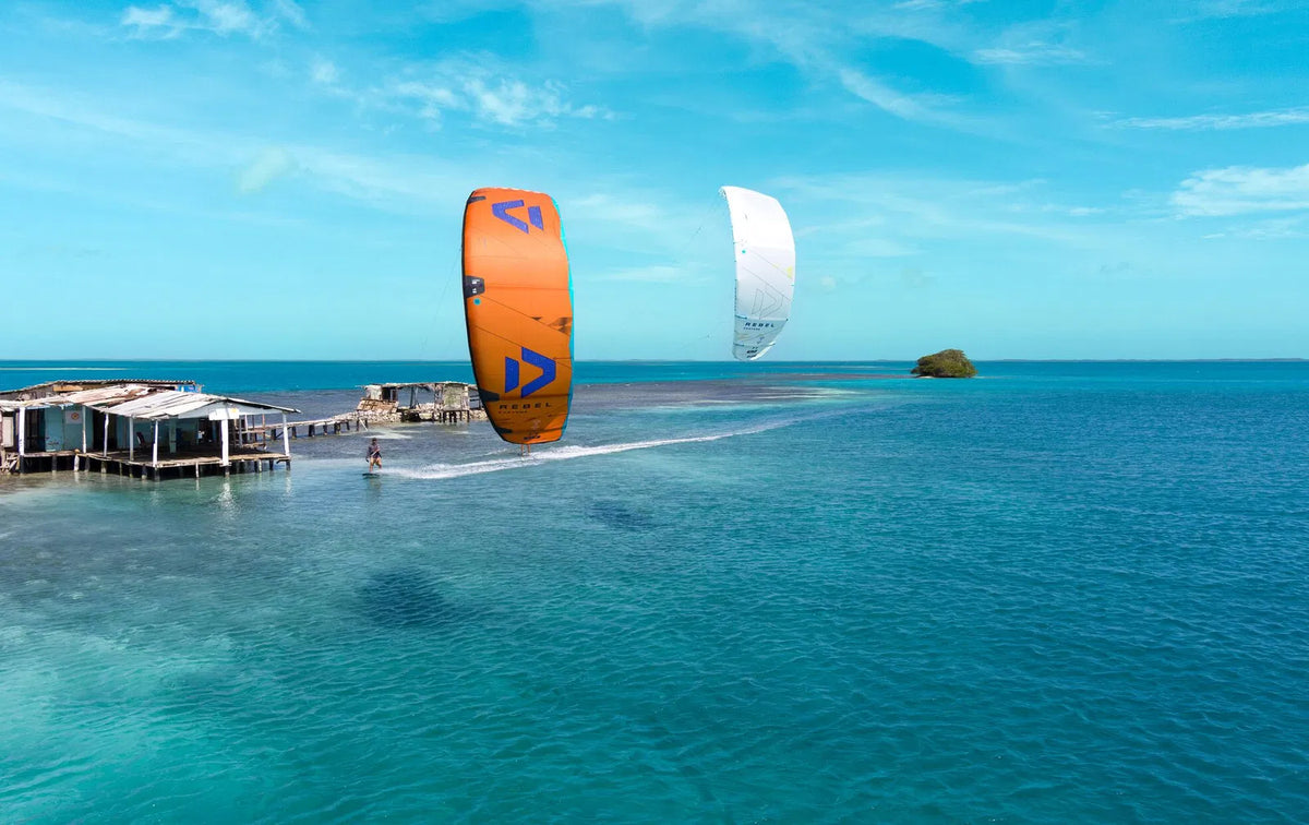 2025 Duotone Rebel SLS Concept Blue Kiteboarding Kite