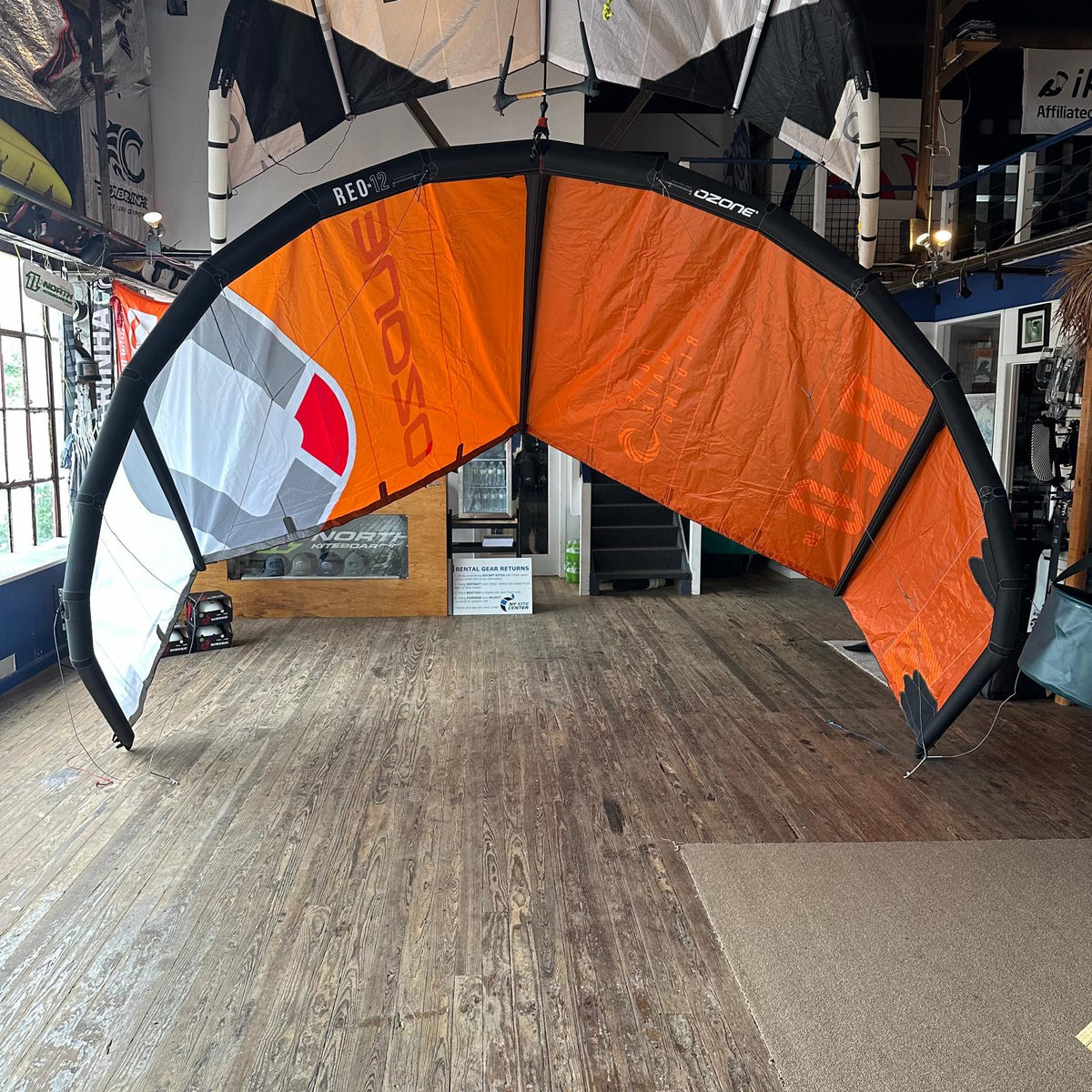 Demo Ozone 12m Reo V6 Kiteboarding Kite Only Used