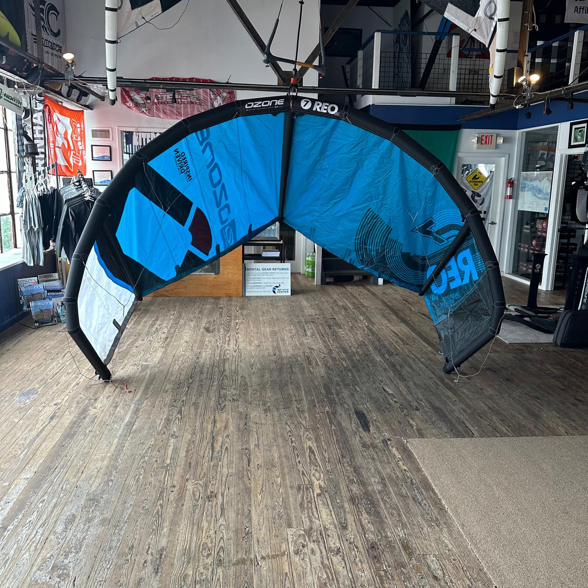 Demo Ozone 7m Reo V4 Kiteboarding Kite Only Used