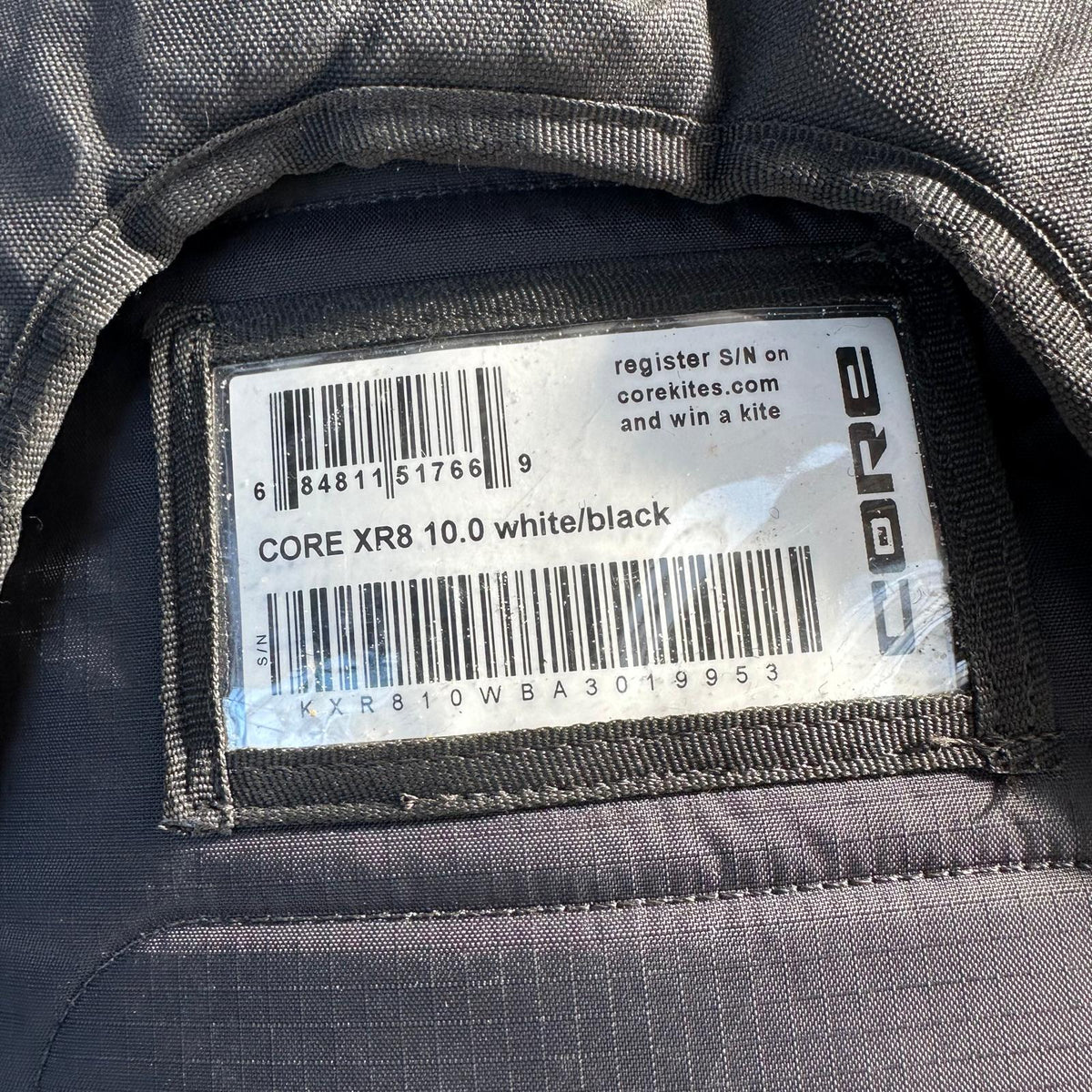 Demo 2024 / 2023 Core XR8 10m Kiteboarding Kite Only Used