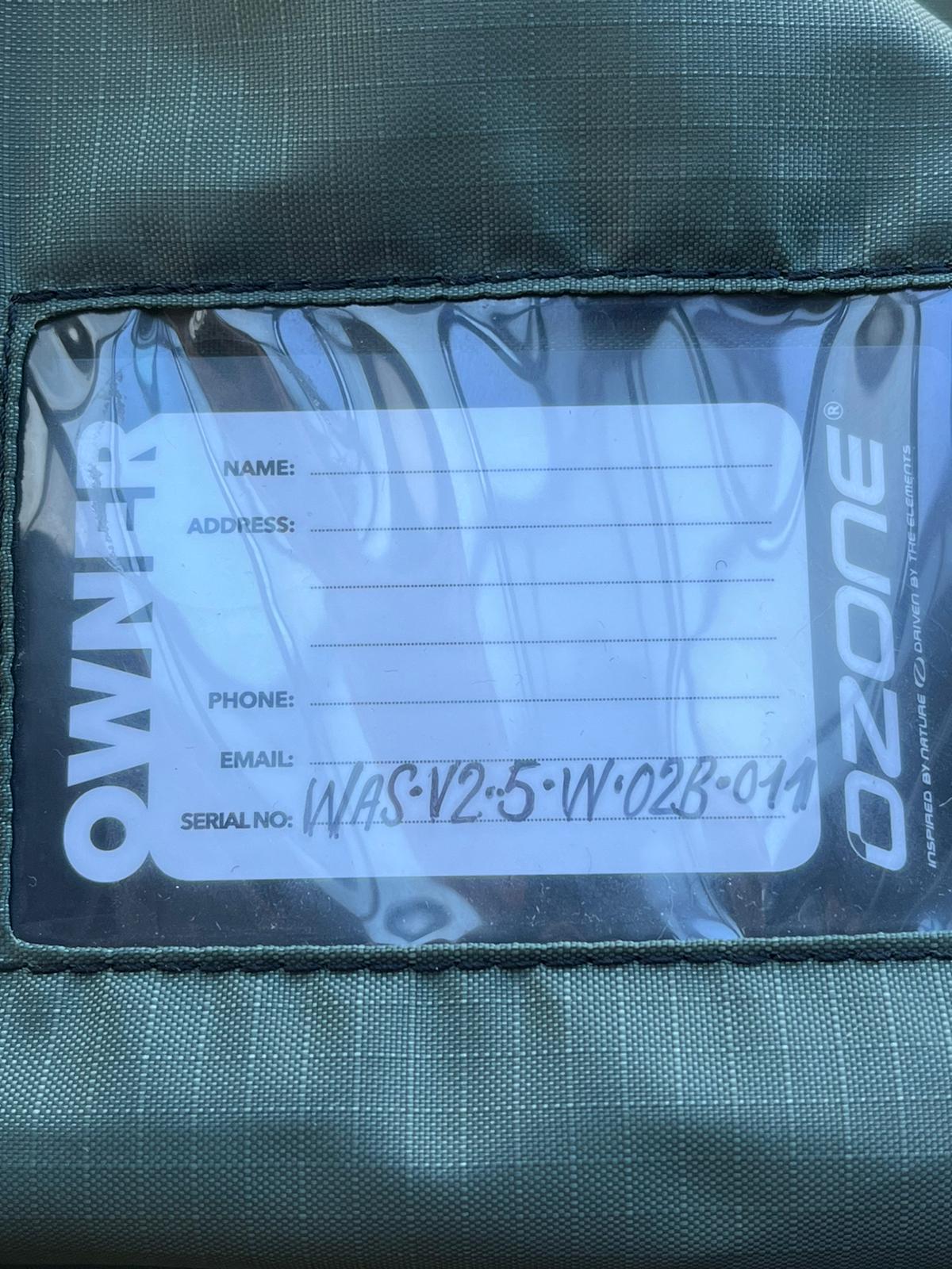 Demo Ozone Wasp V2 Wing 5m