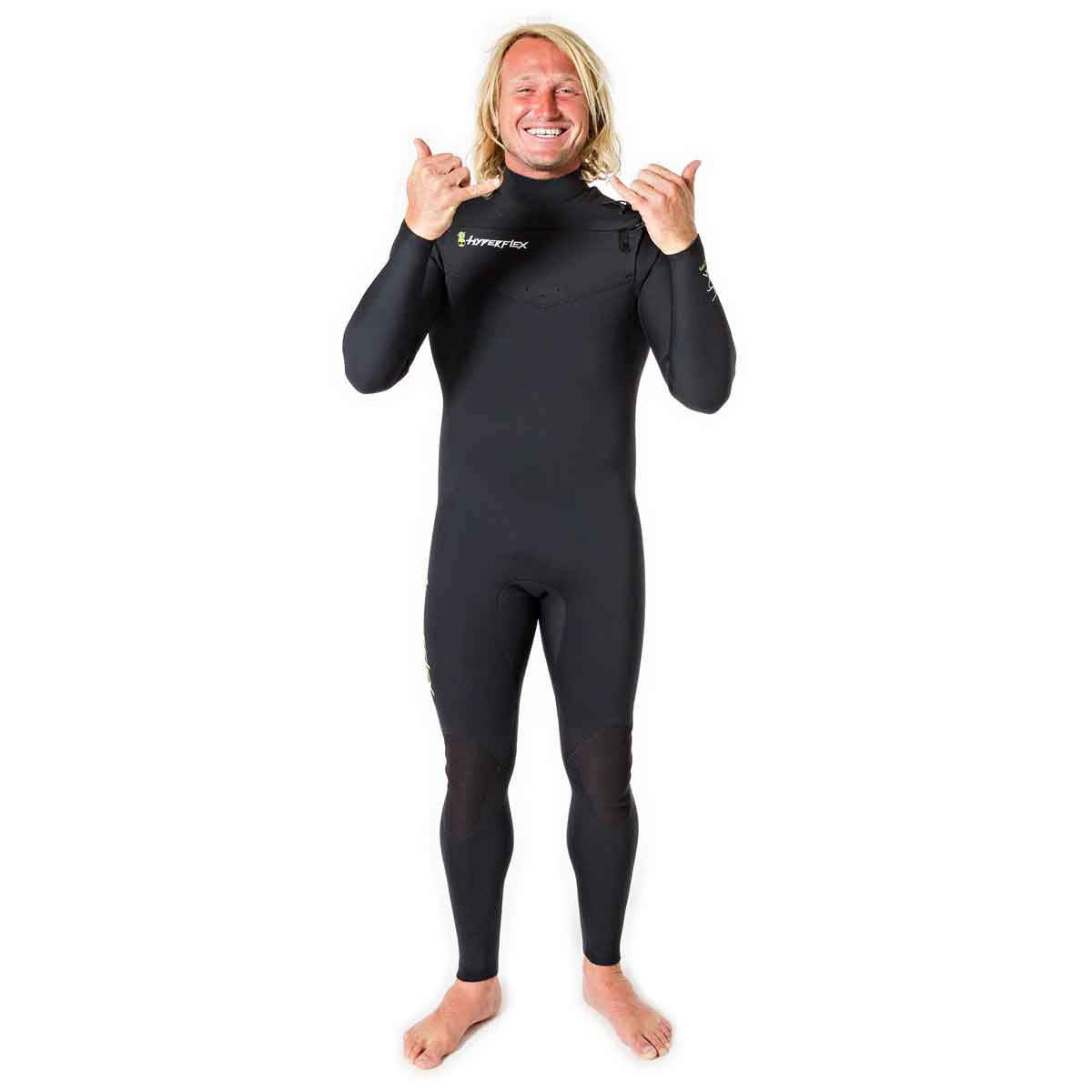 Hyperflex BEN GRAVY EDITION Men's Greenprene Wetsuit 3/2mm - Front Zip