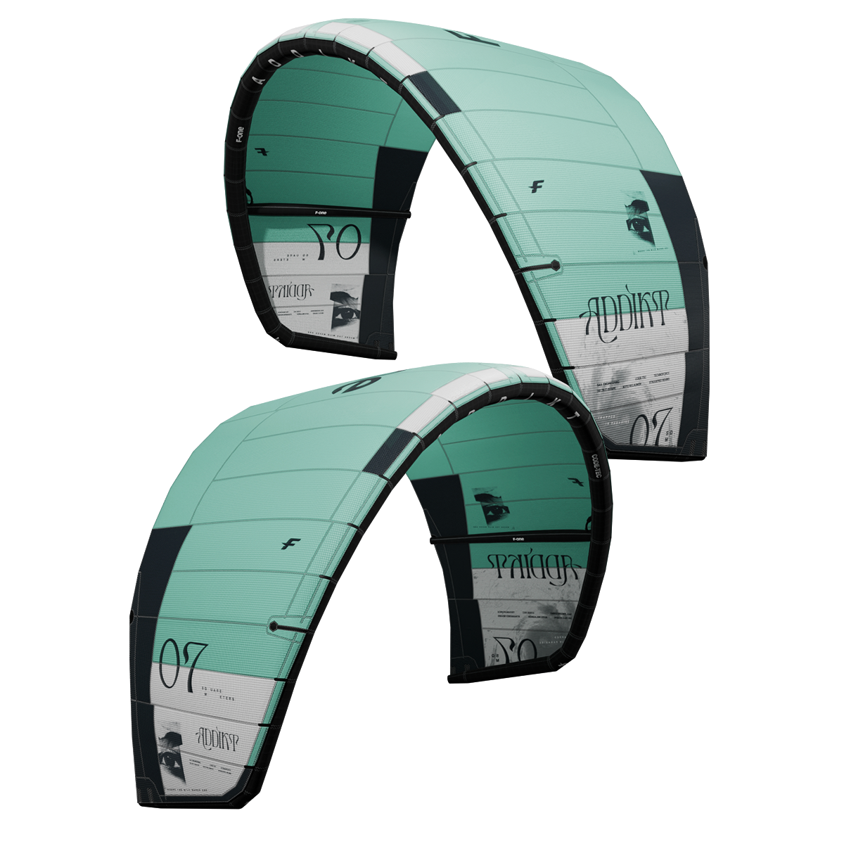 2025 F-One Addikt Tec Kiteboarding Kite