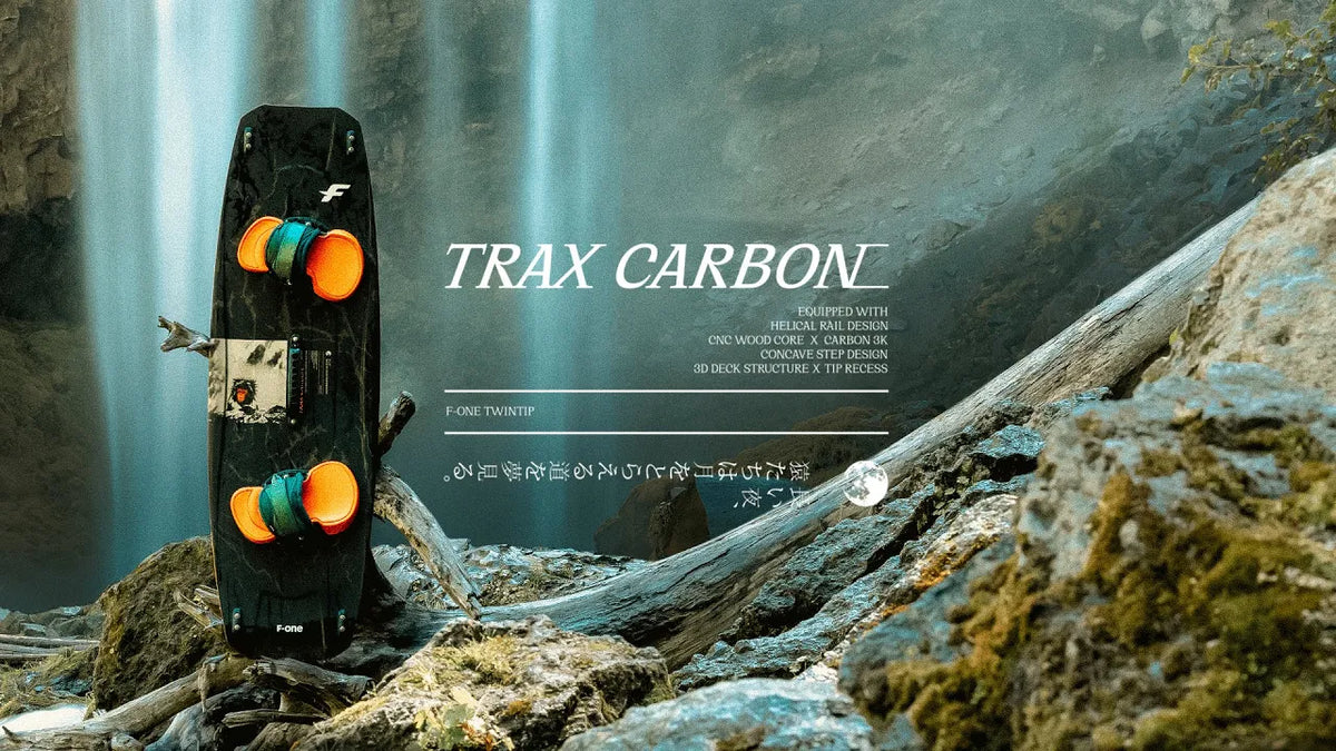 2024 / 2025 F-One TRAX HRD CARBON SERIES Kiteboard