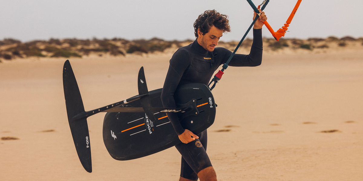 F-One Pocket Carbon Custom Foil Board