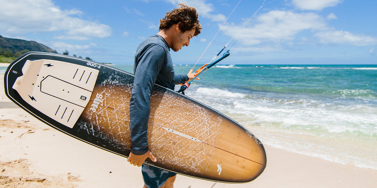 2024 F-One Slice Bamboo Surfboard